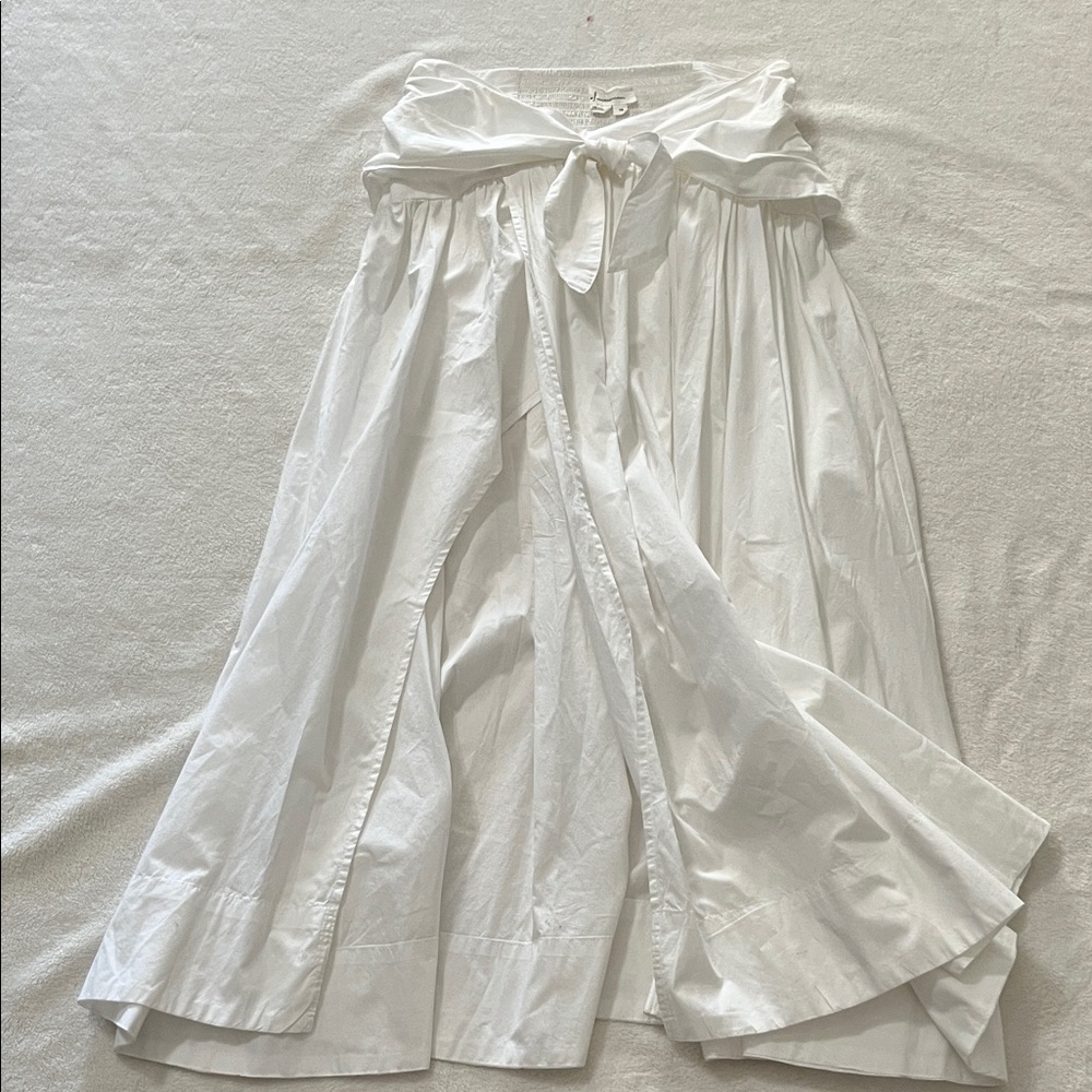 Anthropologie White Midi Dress - Picture 8 of 10